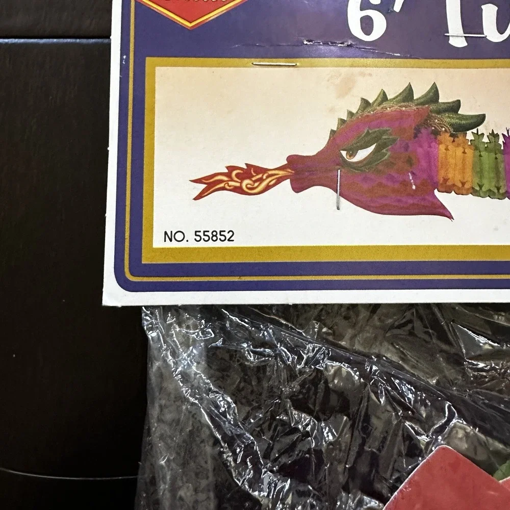 Beistle 1987 6' Tissue Dragon‎  No.55852